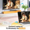Lemorele Type-C to HDMI Wireless Transmitter and Receiver 1080P Video Transceiver 50m Wireless Extender Kit For Office/Teaching